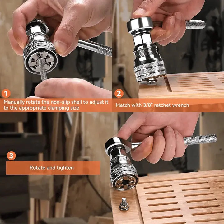 BowLift | Multifunctional Universal Key – For various screws and nuts