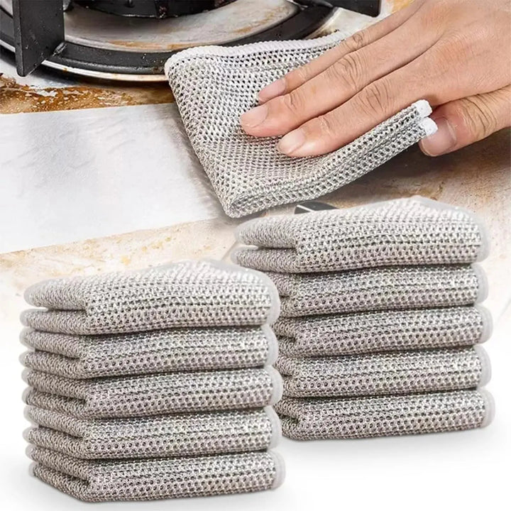 BowLift | Multifunctional wire cleaning cloth for effortless cleaning (5+5)