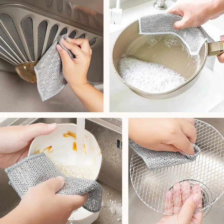BowLift | Multifunctional wire cleaning cloth for effortless cleaning (5+5)