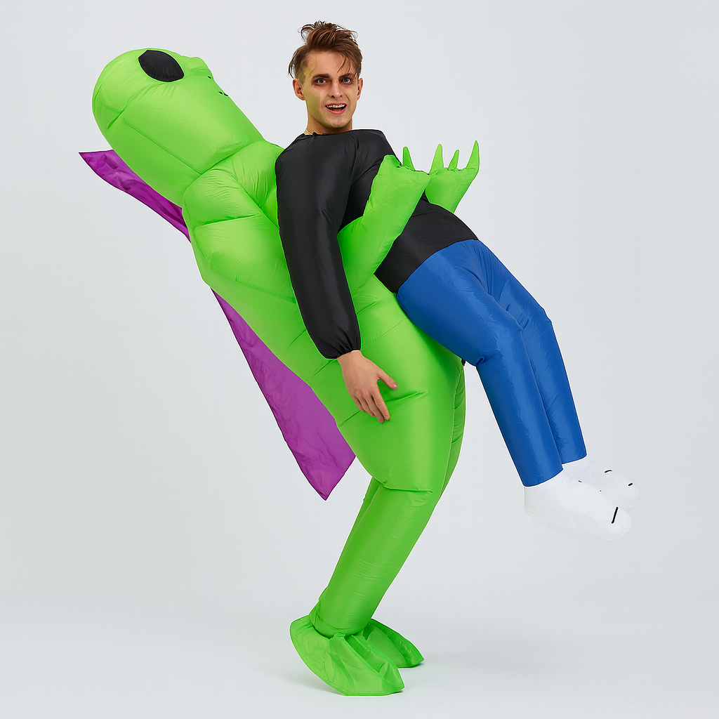 BowLift | Inflatable Alien Carry Me Costume for Adults