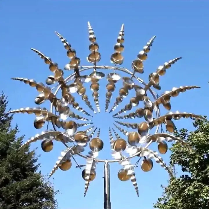BowLift | Mysterious Metal Wind Spinner – Fascinating Garden Decoration with Relaxation Effect