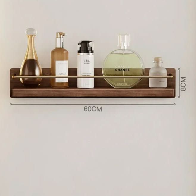 BowLift | Wall coat rack made of bamboo with shelf & sturdy hooks