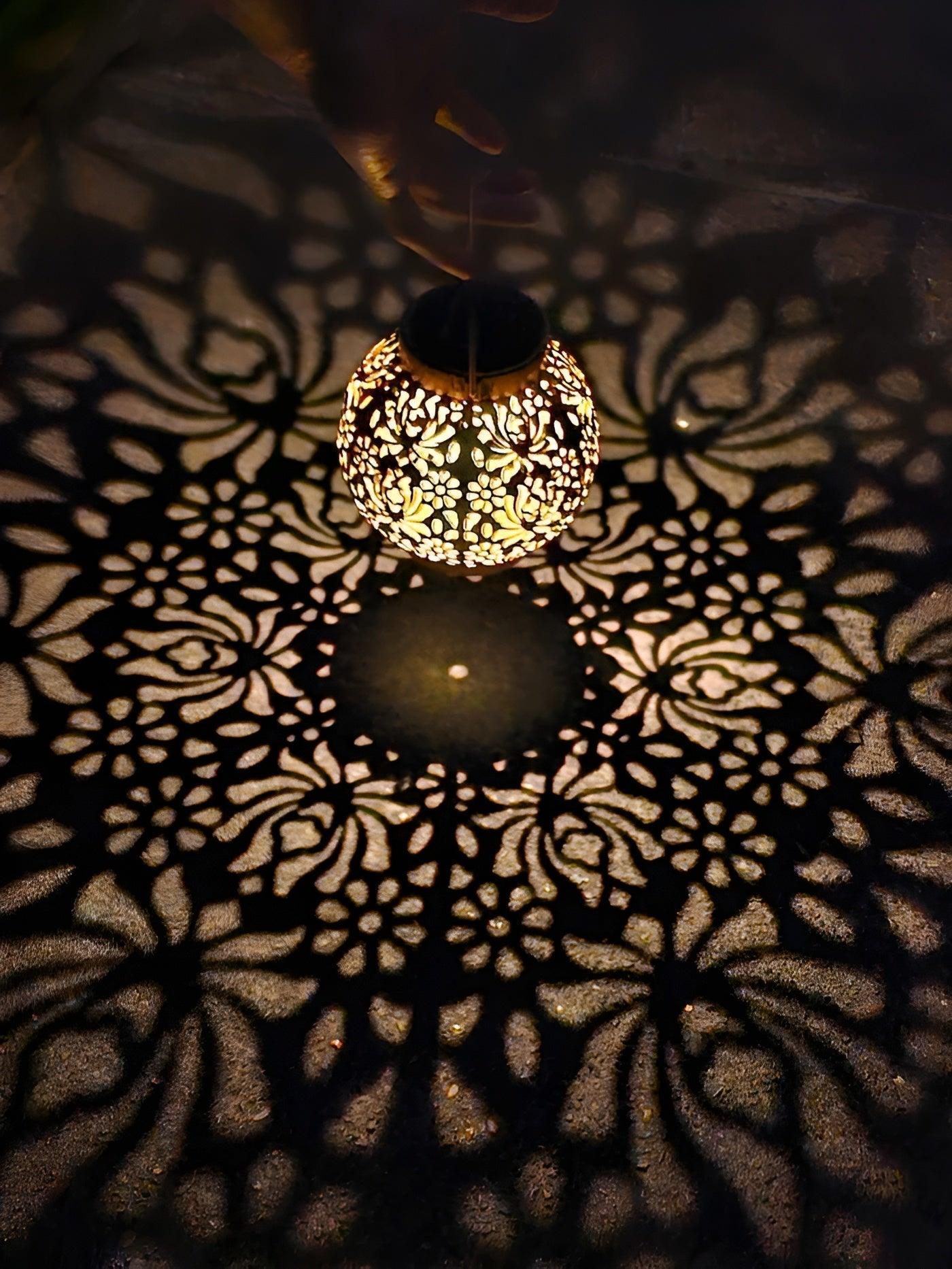 BowLift | AquaGlow – Waterproof Solar LED Garden Hanging Light