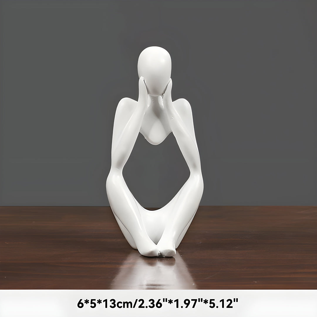 BowLift | Abstract Thinker Sculpture Home Decor