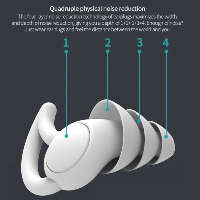 BowLift | Soft earplugs for deep sleep and noise reduction
