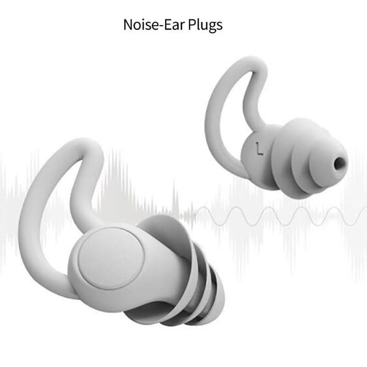 BowLift | Soft silicone earplugs to reduce noise for better sleep