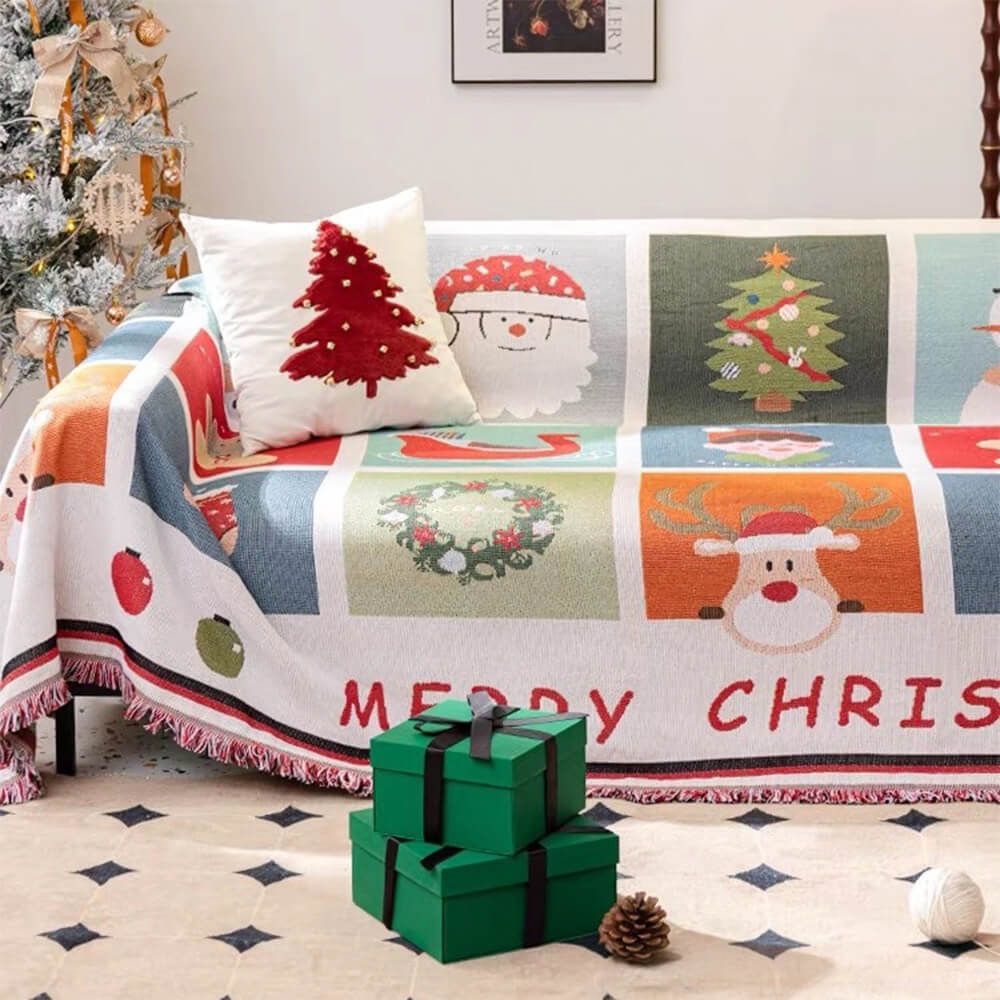 BowLift | Easy-care Christmas slipcover for sofas