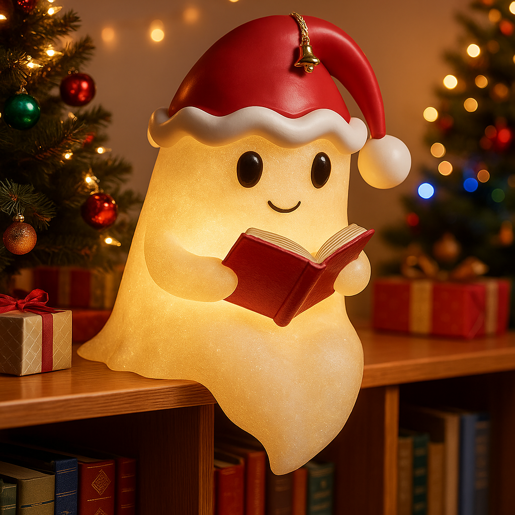 BowLift | GhostGlow | Christmas Spirit Warm Light Decoration for Festive Decoration
