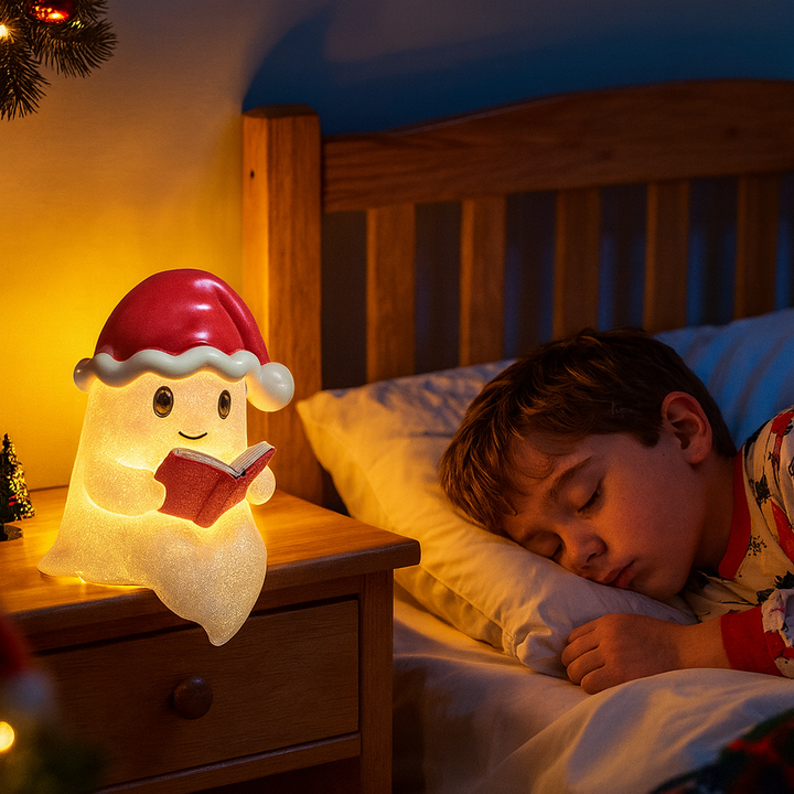 BowLift | GhostGlow | Christmas Spirit Warm Light Decoration for Festive Decoration