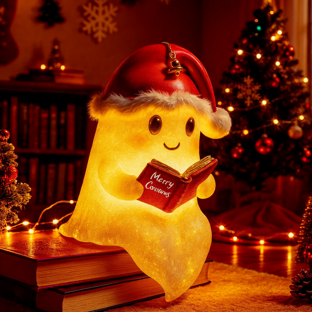 BowLift | GhostGlow | Christmas Spirit Warm Light Decoration for Festive Decoration