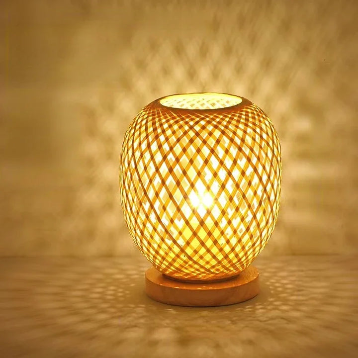 BowLift | Nightstand Lamp Bamboo
