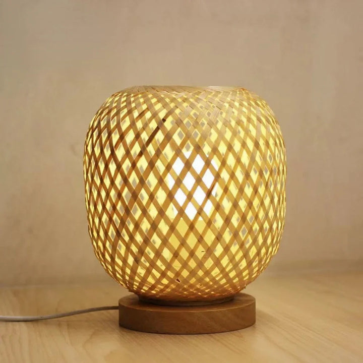 BowLift | Nightstand Lamp Bamboo