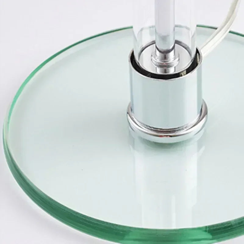 BowLift | Nightstand Lamp Gray Glass