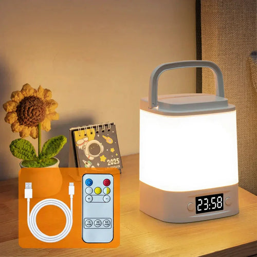 BowLift | Nightstand lamp with clock