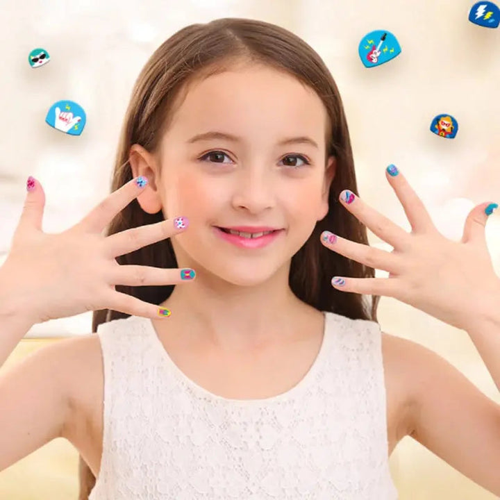 BowLift | Nail Sticker Set for Kids — Over 520 creative, waterproof designs