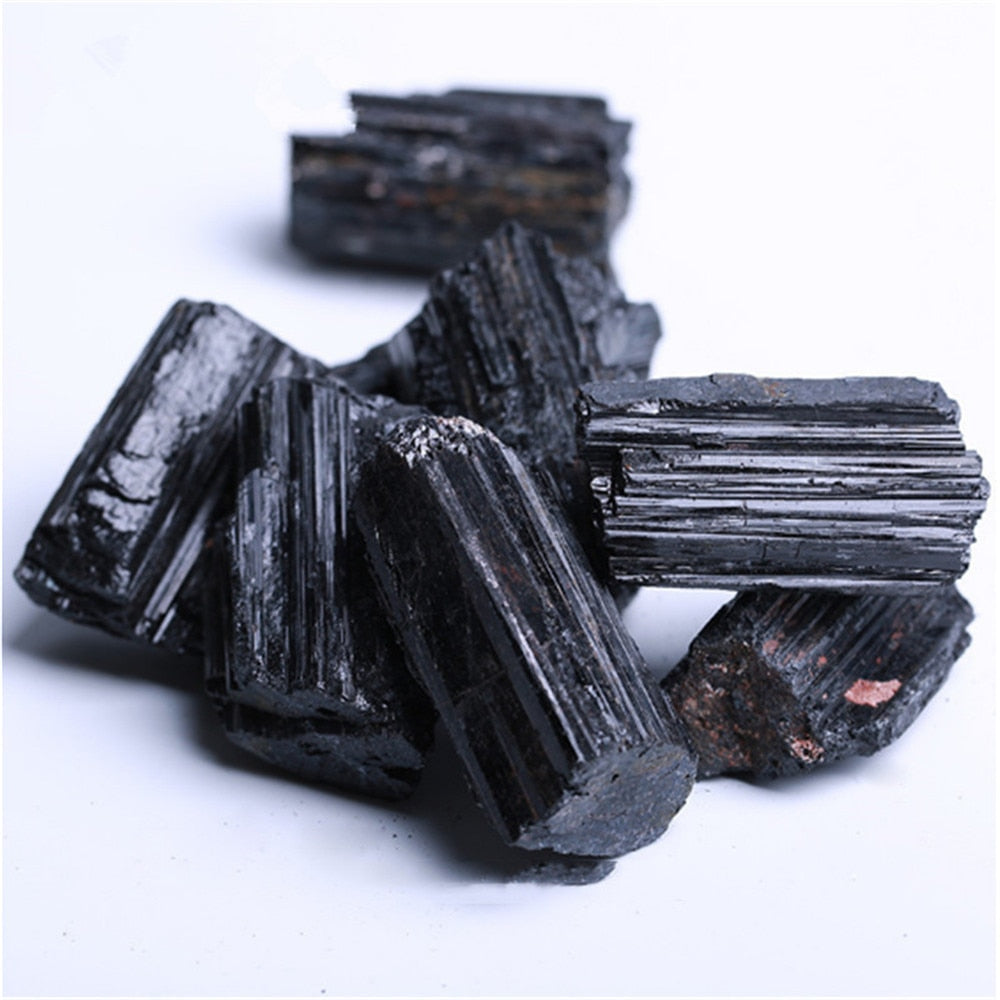 BowLift | Natural and mineral stones crystal black tourmaline raw stone home Ramadan decoration 2023