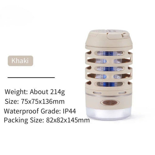 Natural LED Insect Repellent Portable Lamp | Bowlift