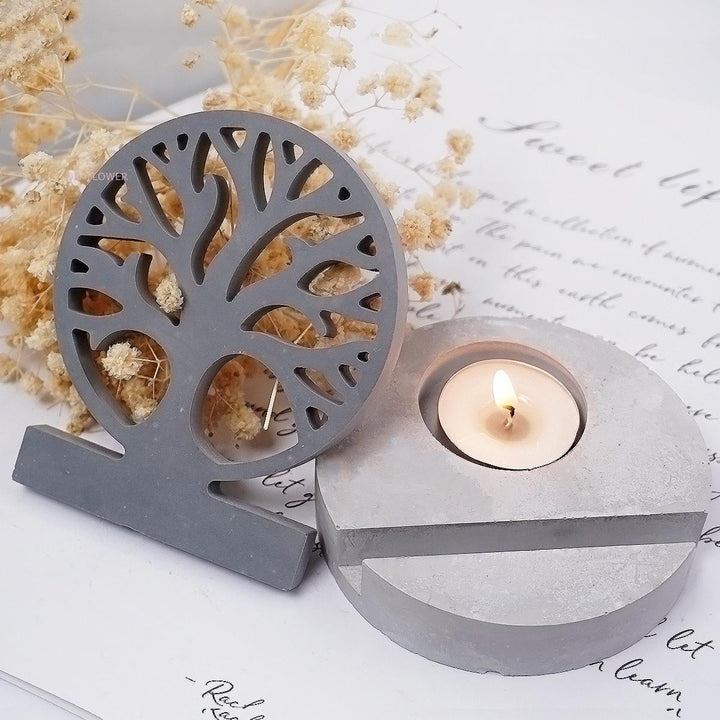 BowLift | Nature-Inspired Tree of Life Candle Stand