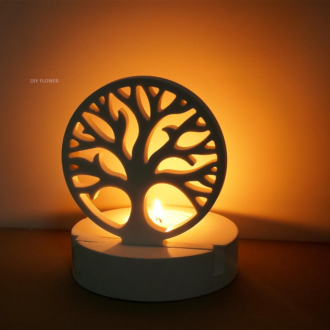 BowLift | Nature-Inspired Tree of Life Candle Stand