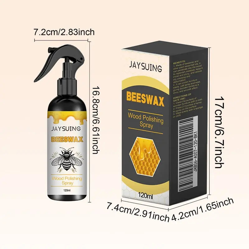 BowLift | Natural Beeswax Care Spray – Buy one, get one – For natural shine & wood pRedection!