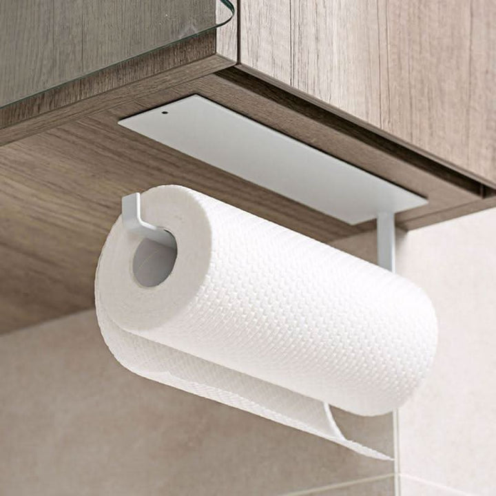 BowLift | Modern Paper Towel Holder, Durable Iron, Wall Mountable