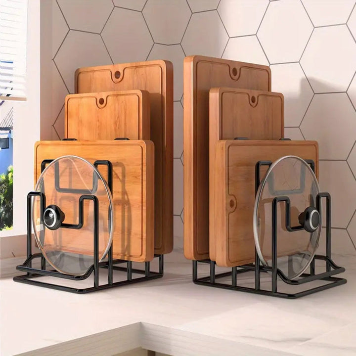 BowLift | Neat Nest Pot Lid & Board Rack