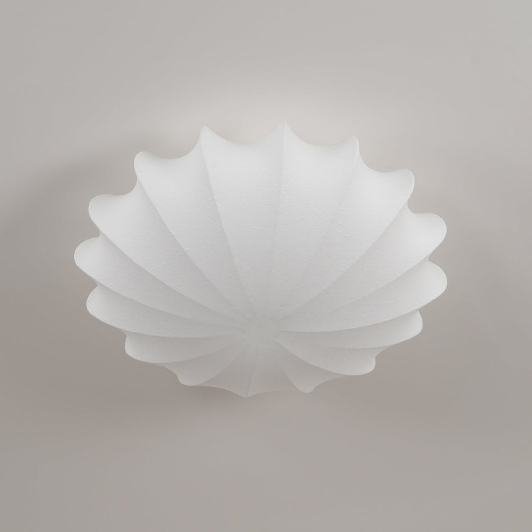 BowLift | Shell-shaped Fabric Ceiling Lamp Elegant Design