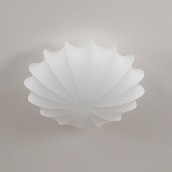 BowLift | Shell-shaped Fabric Ceiling Lamp Elegant Design
