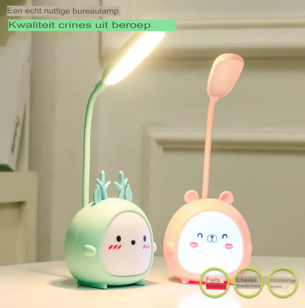 Safe LED Children's Reading Lamp with Night Function Bowlift