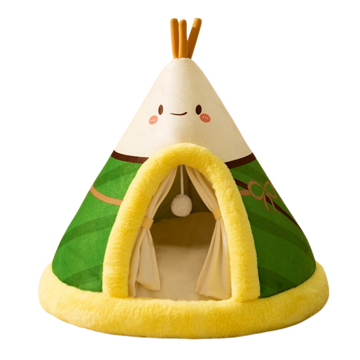 BowLift | Cat Bed Tent in Soft Fleece Fabric