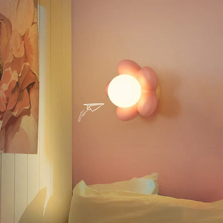 BowLift | Cream Colored Wall Sconce Romantic Lighting