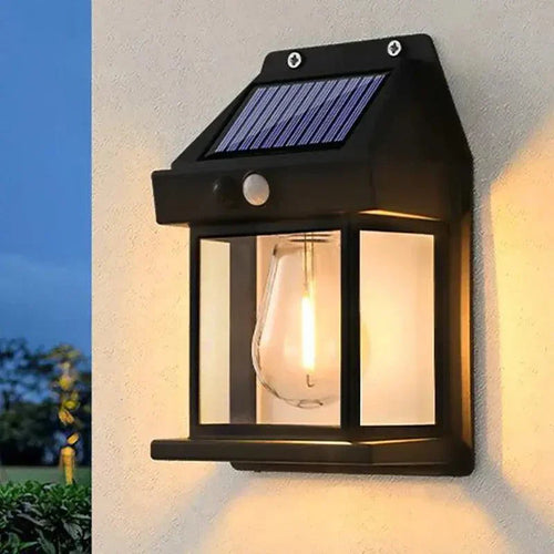 BowLift | MotionLite – Vintage Solar Wall Light