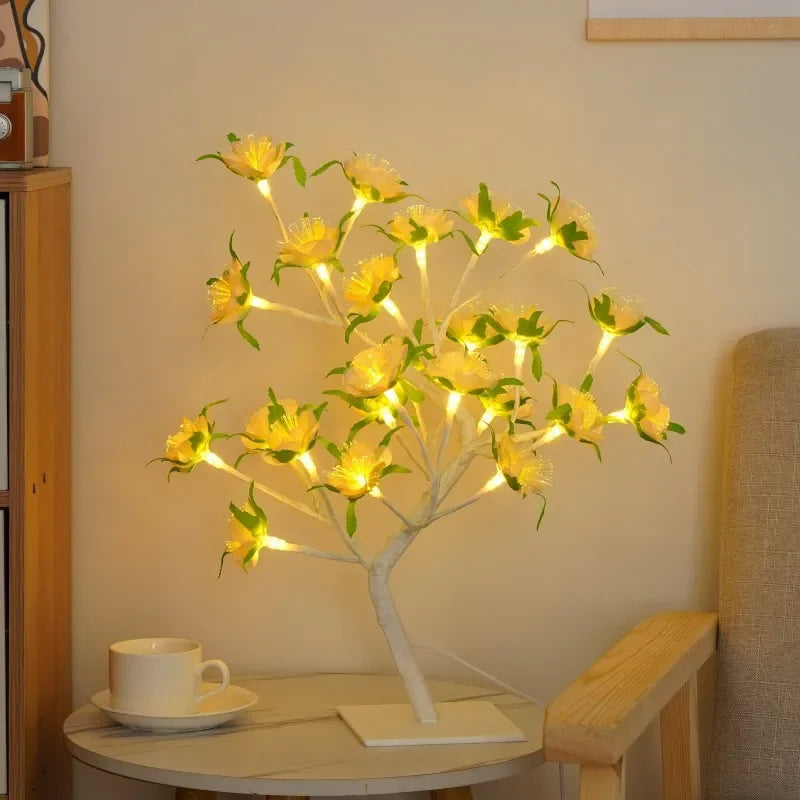 LED Tree Table Lamp – Romantic Decorative Light, Warm Light, Perfect for Living Room and Bedroom | Bowlift