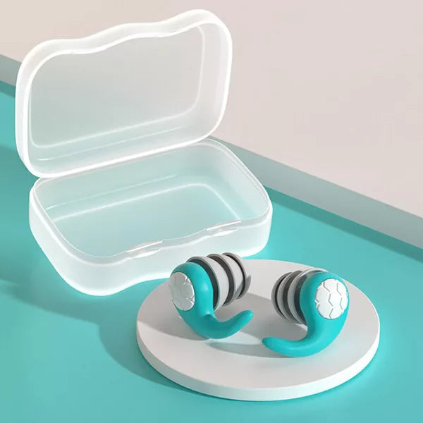 Noise-cancelling silicone earplugs for sleeping Bowlift