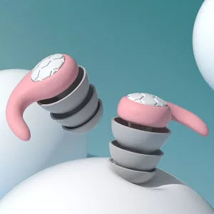 Noise-cancelling silicone earplugs for sleeping Bowlift