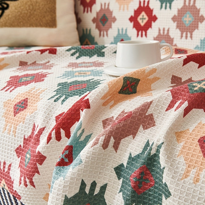 BowLift | Nomad Charm Geometric Sofa Throw Cover