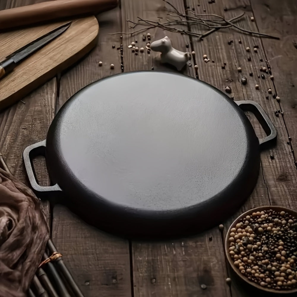 BowLift | Non-Stick Cast Iron Griddle Skillet Pan