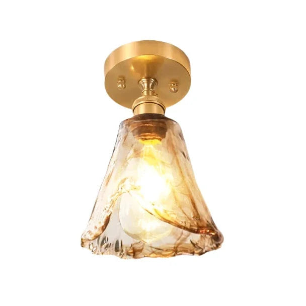 Nordic ceiling light with creative glass cup look – Modern design for hallway and living room | Bowlift