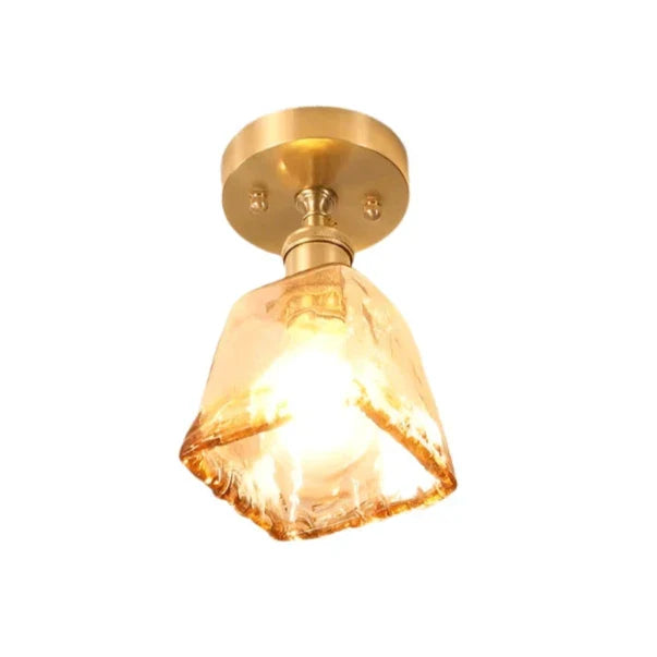 Nordic ceiling light with creative glass cup look – Modern design for hallway and living room | Bowlift