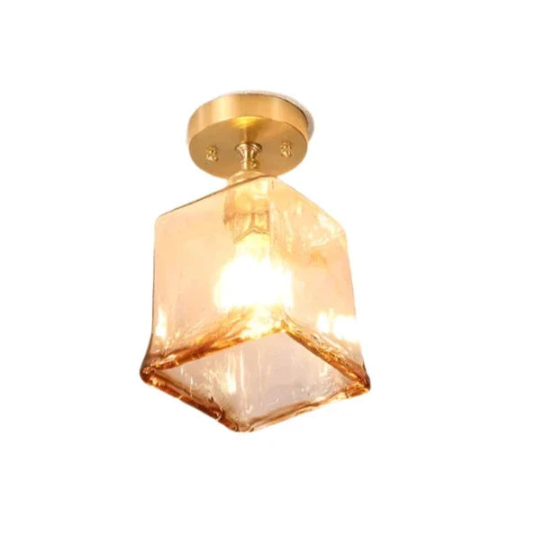 Nordic ceiling light with creative glass cup look – Modern design for hallway and living room | Bowlift
