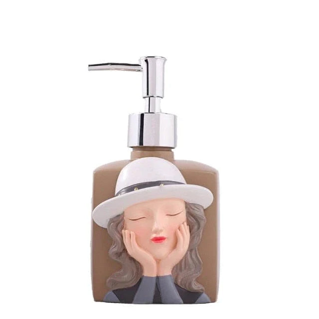 Nordic Girl Soap Dispenser Bowlift