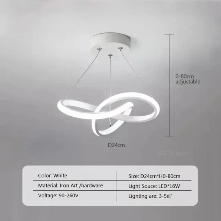 LumiWave LED Ceiling Lamp | Energy-Efficient Design Lamp for Living Room, Bedroom & Kitchen | Modern LED Lighting | Bowlift