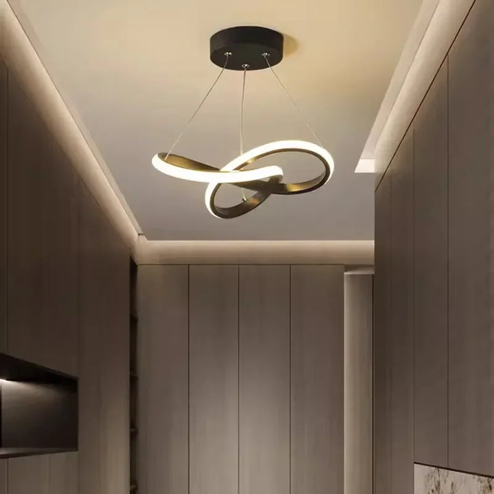 LumiWave LED Ceiling Lamp | Energy-Efficient Design Lamp for Living Room, Bedroom & Kitchen | Modern LED Lighting | Bowlift