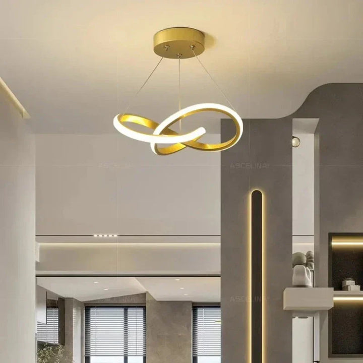 LumiWave LED Ceiling Lamp | Energy-Efficient Design Lamp for Living Room, Bedroom & Kitchen | Modern LED Lighting | Bowlift