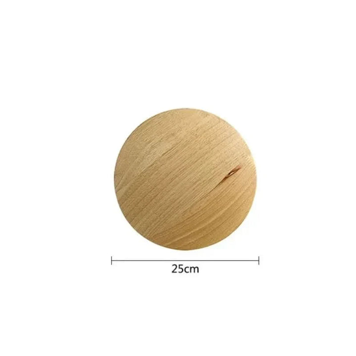BowLift | LuxeRadiant Scandinavian Wooden Wall Lamp