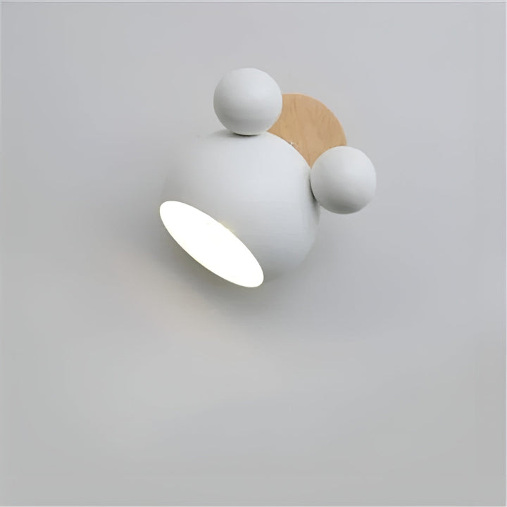 Wall lamp in Mickey design – Decorative and Modern | Perfect for children's room & living room | Bowlift