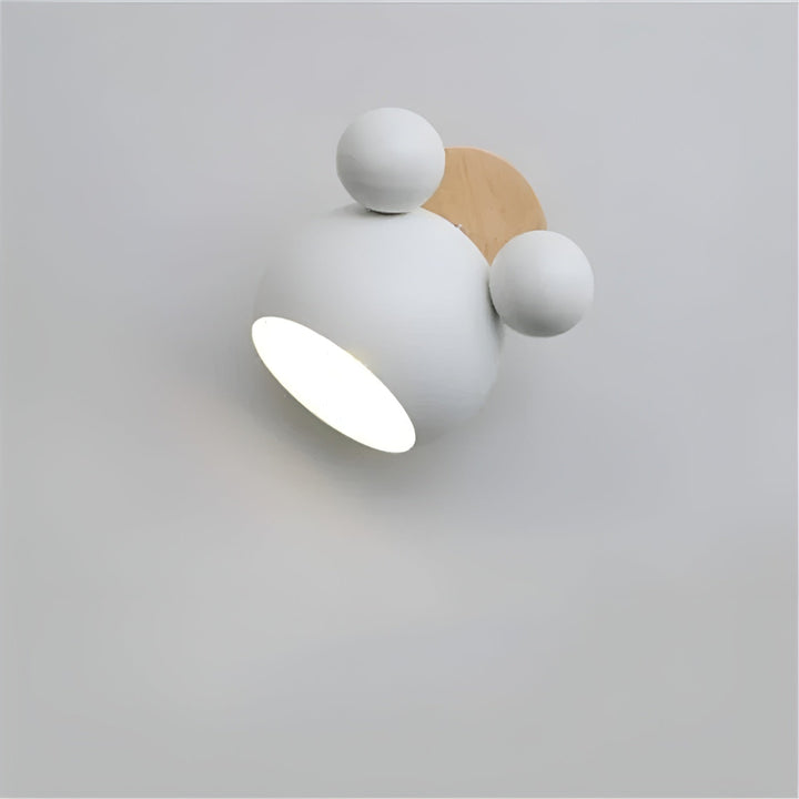 Wall lamp in Mickey design – Decorative and Modern | Perfect for children's room & living room | Bowlift