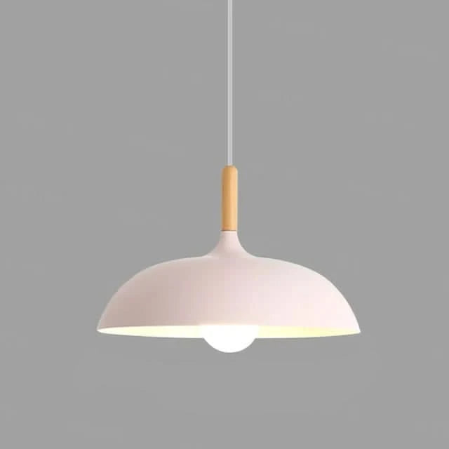 BowLift | Scandinavian Oak LED Ceiling Light Fixture