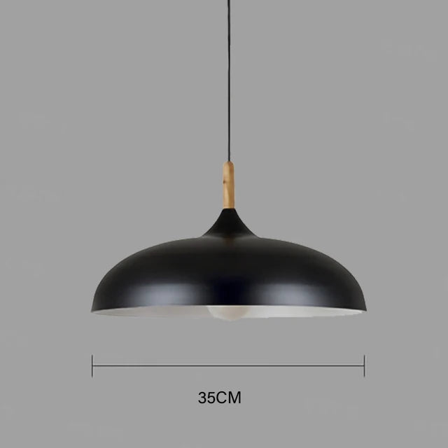 BowLift | NordicOak Scandinavian Oak Ceiling Light – Modern LED Pendant Lamp
