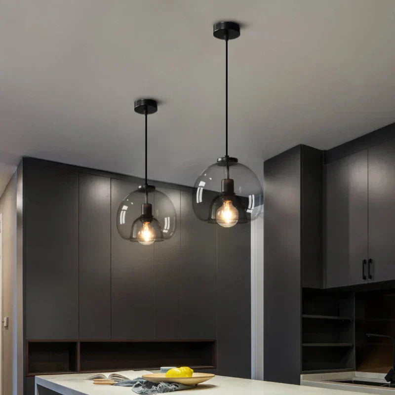 BowLift | LumiGlow Pendant Light - Contemporary Glass Hanging Lamp for Luxurious Interiors